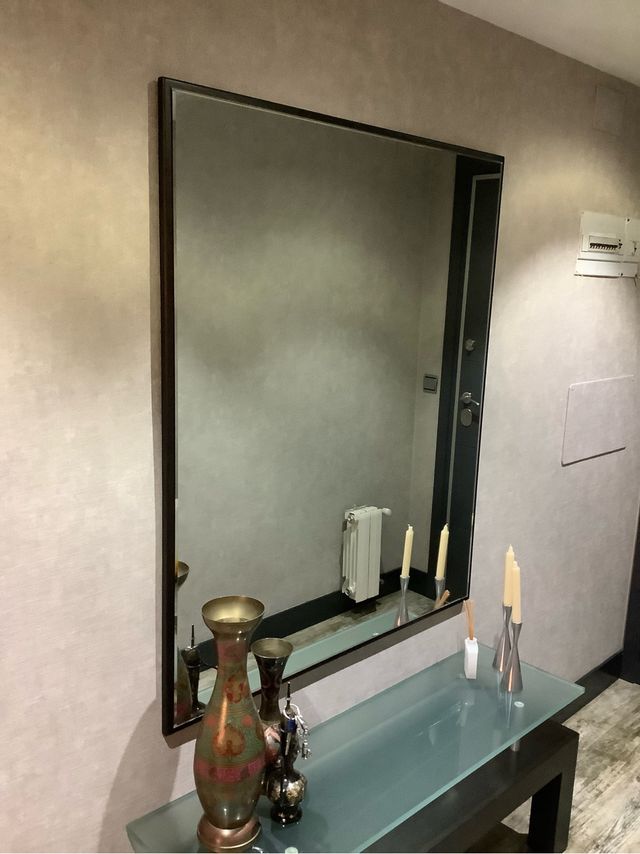 Recibidor Espejo + Consola Cristal