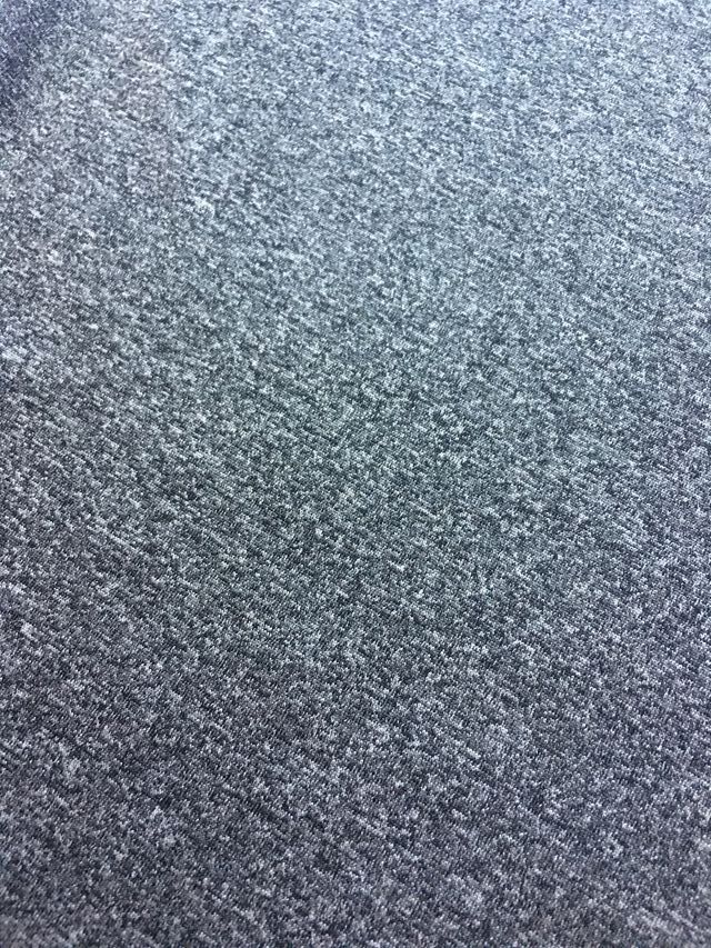 Vestido H&M Gris Jaspeado Skater Talla S