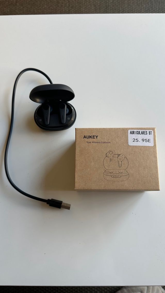 Auriculares AUKEY True Wireless Bluetooth
