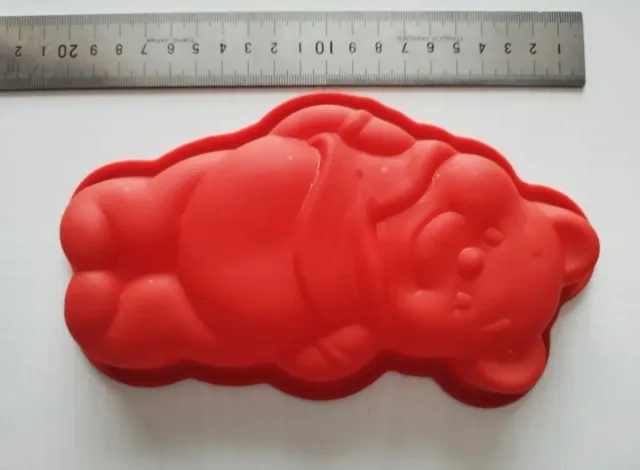 Molde silicona bizcocho oso