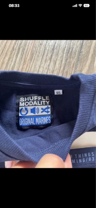 4 Magliette Manica Lunga Bambino 4/5 Anni