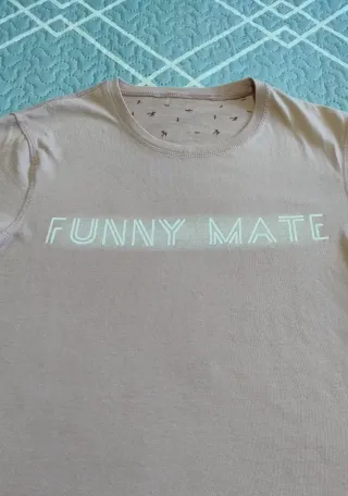 Camiseta Bershka Reversible - Talla S