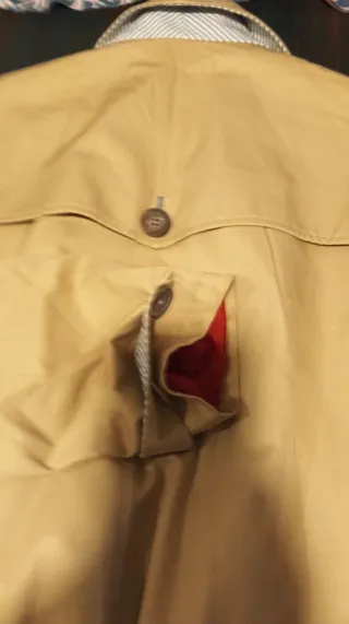 Gabardina El Ganso Beige Talla L