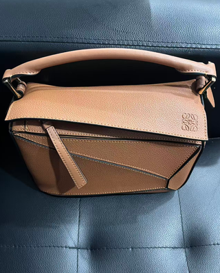 Bolso Loewe Puzzle Mediano Caramelo