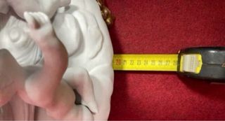 GRUPO DE QUERUBINES, ANGELOTES PORCELANA BISCUIT