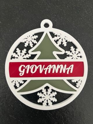 Palle decorative Natalizie personalizzate