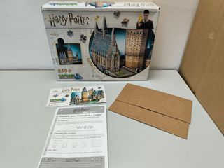 Puzzle 3D Harry Potter Gran comedor 850 p. Wrebbit