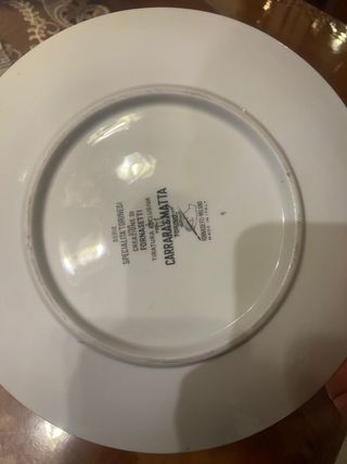 Piatt BagnaCaoda Castello del Valentino fornasetti