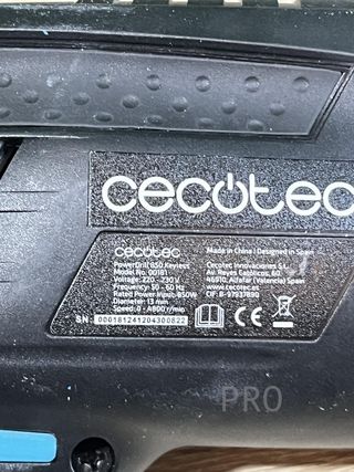 Taladro Eléctrico Percutor 850W Cecotec