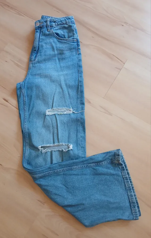 H&M Vaquero rotura parcial Talla 11-12