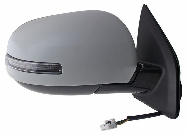 Retrovisor IZQUIERDO O DERECHO Electrico, Imprimado Convexo, Termico, Abatible Eletricamente, Con Intermitente (9Pins) para Mitsubishi ASX 2016