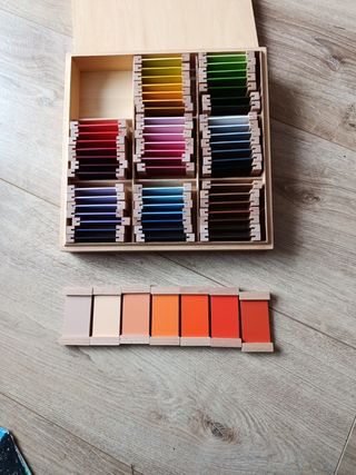 Scatola a colori Montessori n. 3