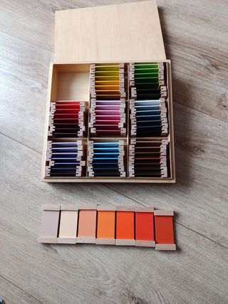 Scatola a colori Montessori n. 3