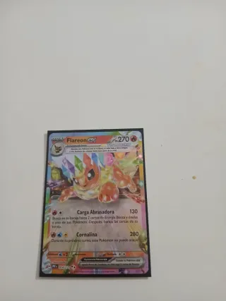 Carta Pokémon Flareon EX 270 HP