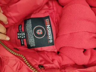 Abrigo Geographical Norway Rojo Hombre