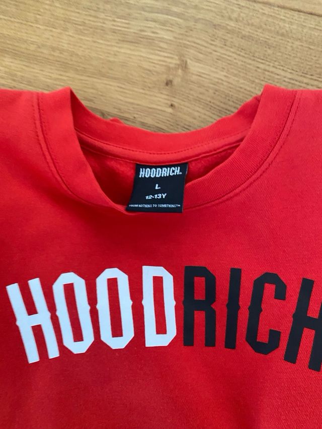 Conjunto Hoodrich Rojo