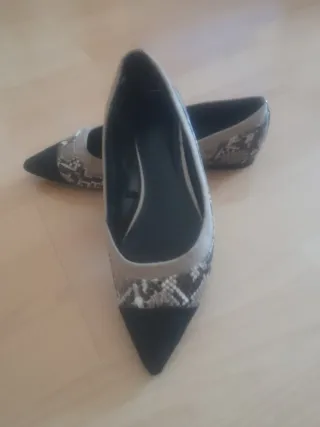 Manoletinas Parfois Puntiagudas Animal Print