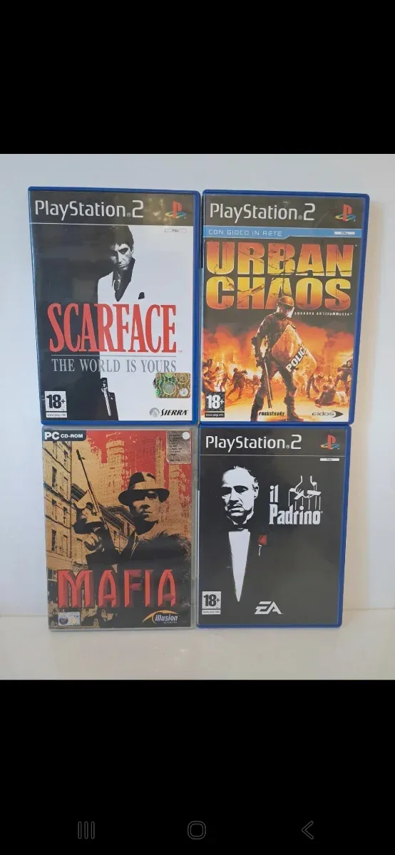 Imagen de Juegos de PS2: Scarface, Mafia, Urban Chaos, The Fathers