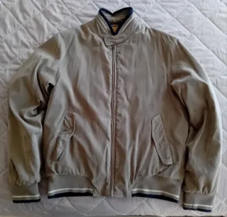 Giubbotto uomo Conbipel scamosciato tortora