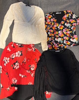 Lote 14 Camisas y Camisetas Talla M