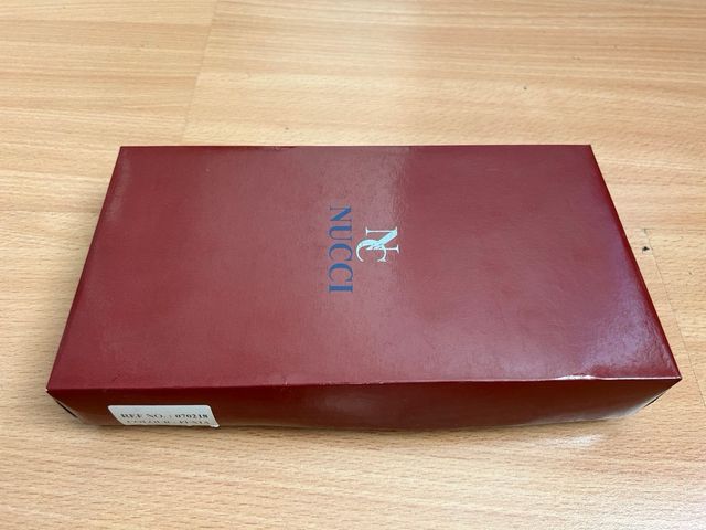 Cartera Nucci Piel Fucsia con Detalle Cocodrilo Na