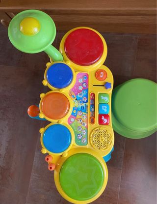 Batería musical infantil elefante