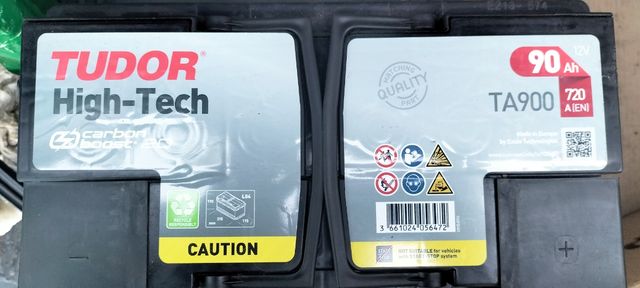 Batería NUEVA Tudor TA900 90Ah 720A(EN)