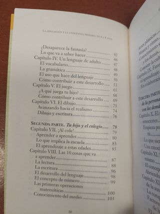 La educación y la enseñanza primaria de 6 a 8 años
