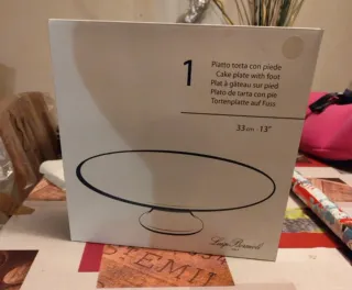 Alzatina per dolci Luigi Bormioli 33cm