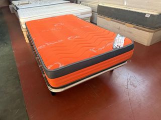 SOMIER Y COLCHON VISCO 105x190