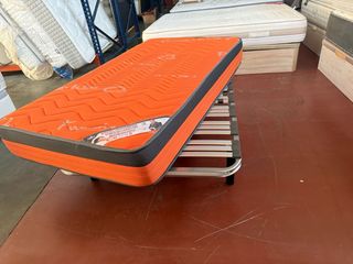 SOMIER Y COLCHON VISCO 105x190