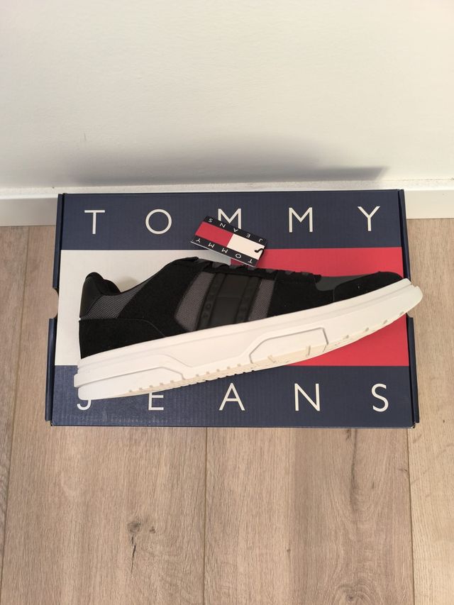 Zapatillas Tommy Jeans Negras Talla 43 nuevas