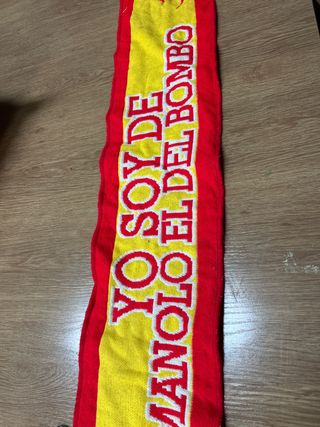 Bufanda España Roja y Amarilla