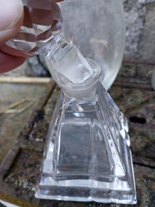 4 Bottiglia liquore Vintage Vetro