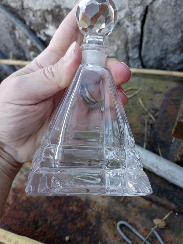 4 Bottiglia liquore Vintage Vetro