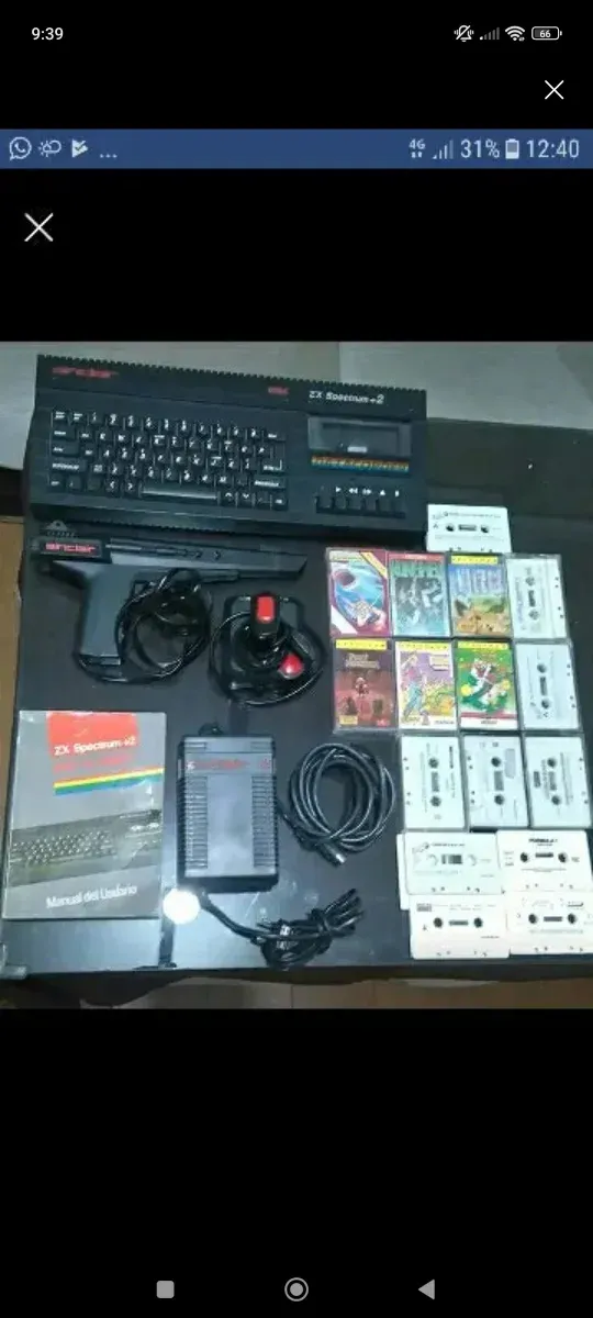 Sinclair ZX Spectrum +2 Negra