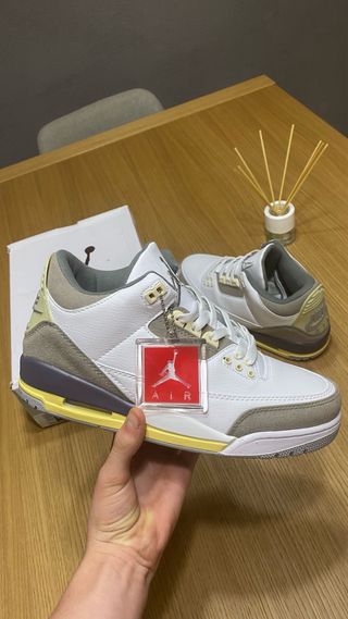 Jordan 3 Retro Blanco Gris