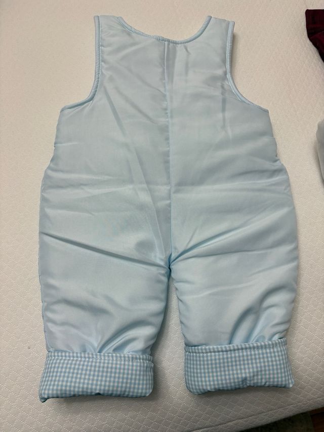 peto acolchado para bebé