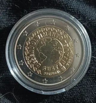 2€ Portugal 2025 Movimiento Sostenible