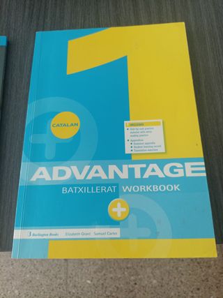 2 Libros de ingles de primero de bachillerato