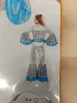 Disfraz Disco Girl Talla 10-12 años