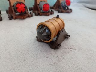 5 Cañones Playmobil con bola C9