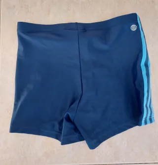 Bañador Adidas niño azul