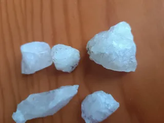 Piedras de Cristal de Cuarzo Blanco
