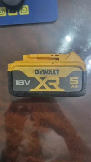Batería DeWalt XR 18V 5Ah Original