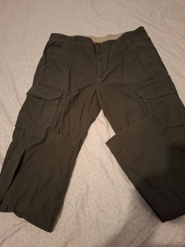 Pantalón Quechua Talla 46 Hombre Verde Oliva