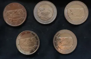 5 monedas Alemania 2025 Sarre