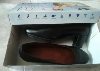 Zapatos tacón negros Desireé Total Flex