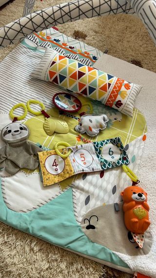 Gimnasio Manta Juego Bebé Sensorial