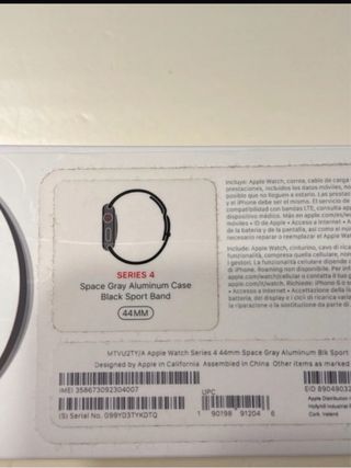 Apple Watch S4 + AirPods Pro 1ª Gen